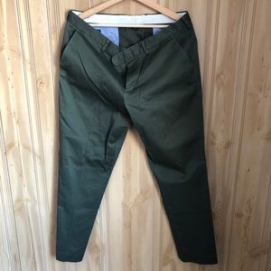 J Crew Bowery slim stretch pants 34x30